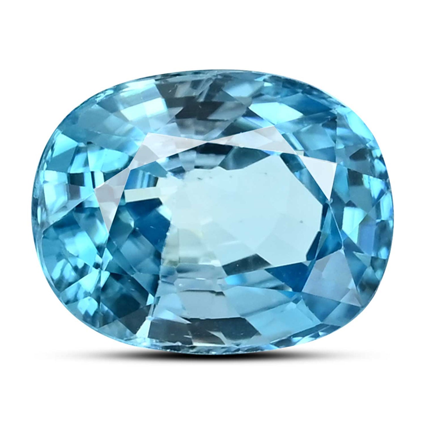 Blue Zircon 6.95 Carat