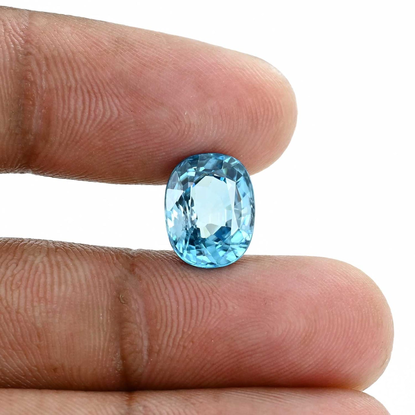 Blue Zircon 6.95 Carat