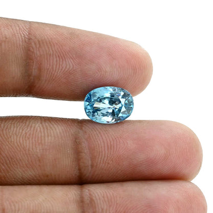 Blue Zircon 5.34 Carat