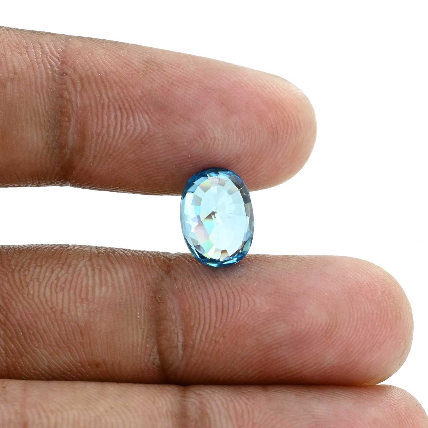 Blue Zircon 5.34 Carat