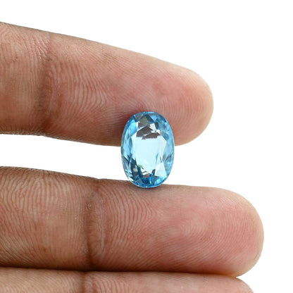 Blue Zircon 6.7 Carat