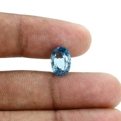 Blue Zircon 5.62 Carat