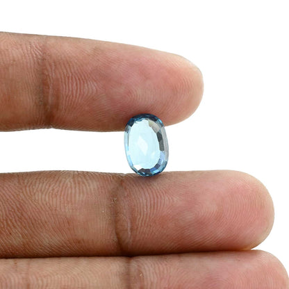 Blue Zircon 5.62 Carat