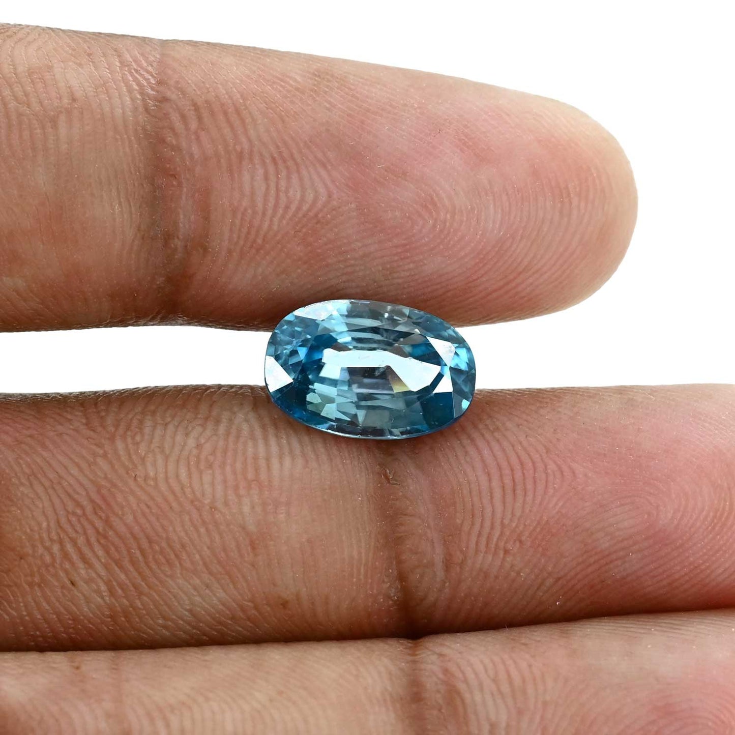 Blue Zircon 5.45 Carat
