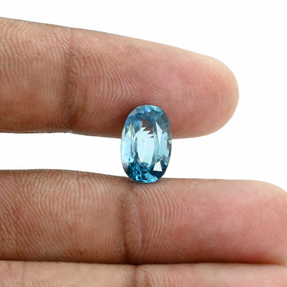 Blue Zircon 5.45 Carat