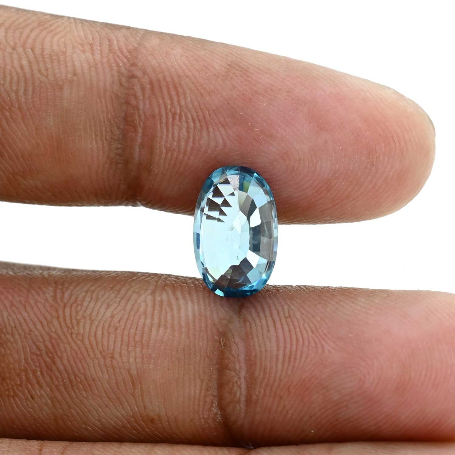 Blue Zircon 5.45 Carat