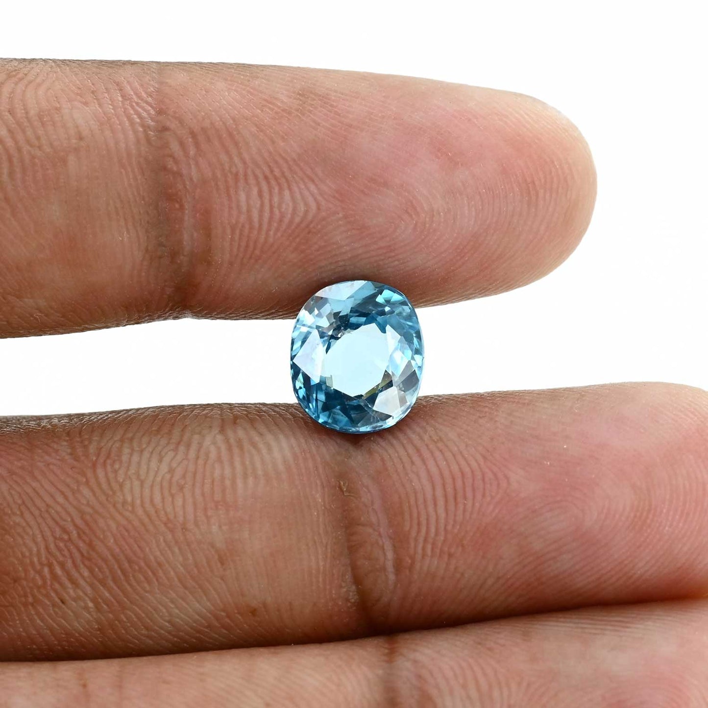 Blue Zircon 5.35 Carat