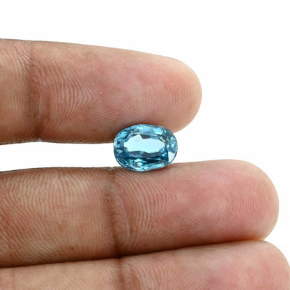 Blue Zircon 5.38 Carat