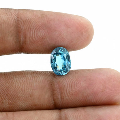 Blue Zircon 5.38 Carat