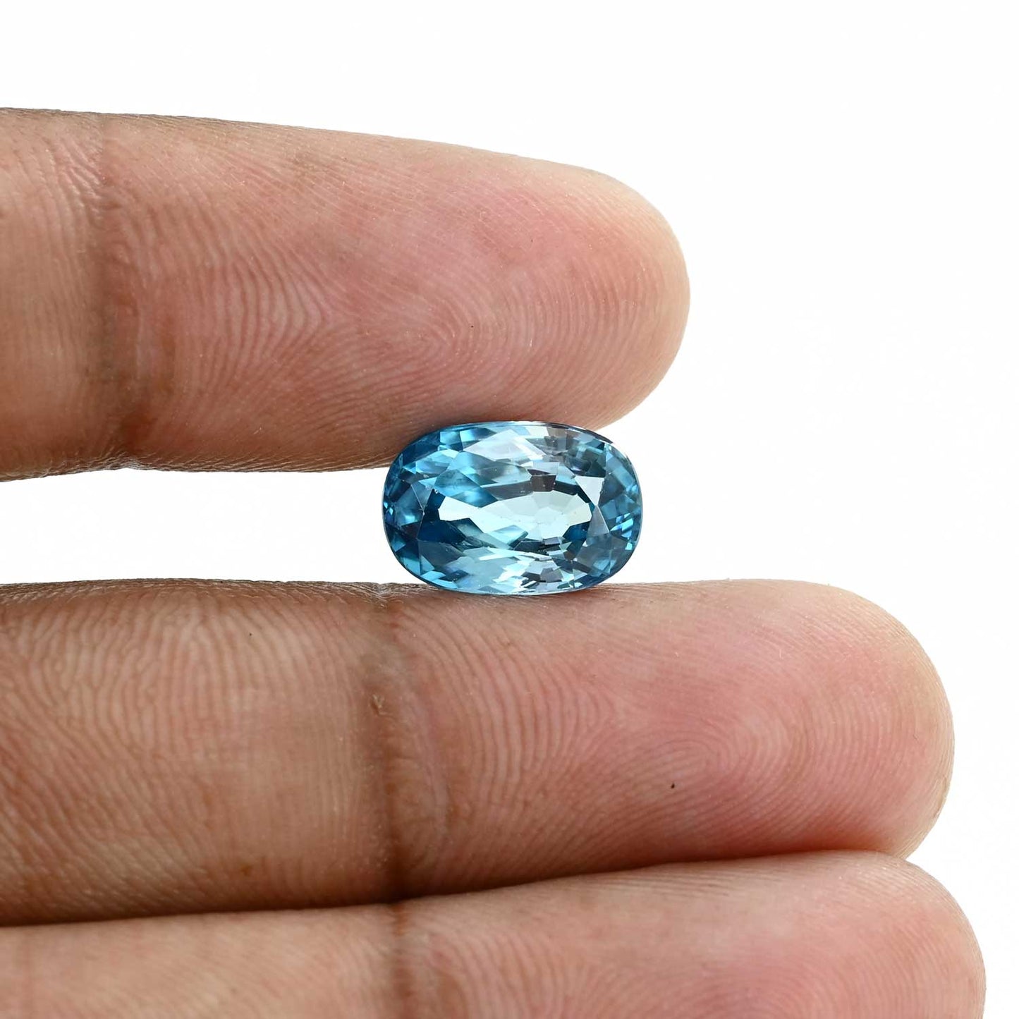 Blue Zircon 6.62 Carat