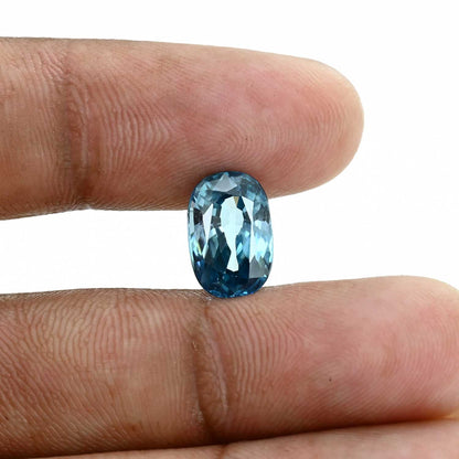 Blue Zircon 6.62 Carat