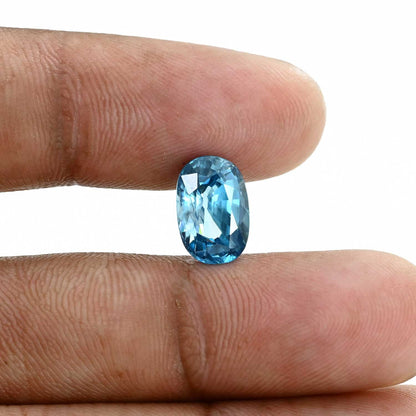 Blue Zircon 5.23 Carat