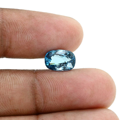 Blue Zircon 4.99 Carat
