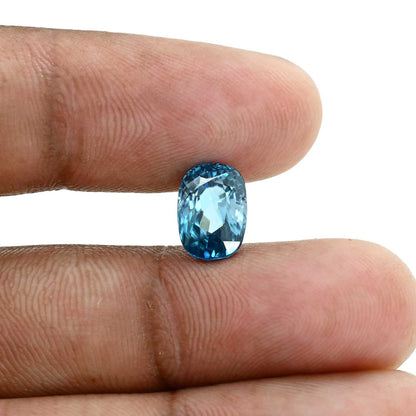 Blue Zircon 4.99 Carat