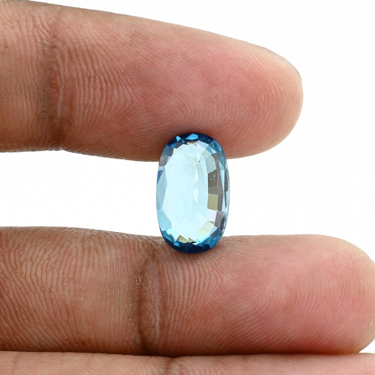 Blue Zircon 6.64 Carat