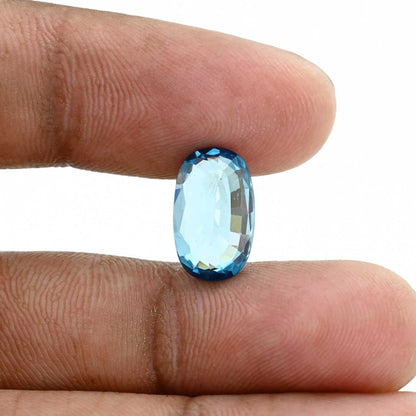 Blue Zircon 6.64 Carat