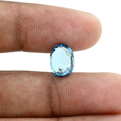 Blue Zircon 5.1 Carat