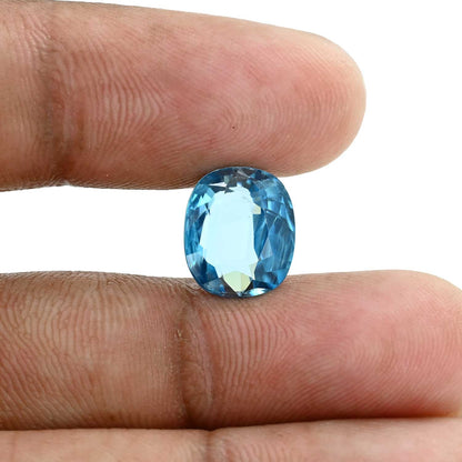 Blue Zircon 7.2 Carat