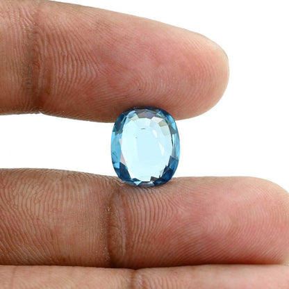 Blue Zircon 7.2 Carat