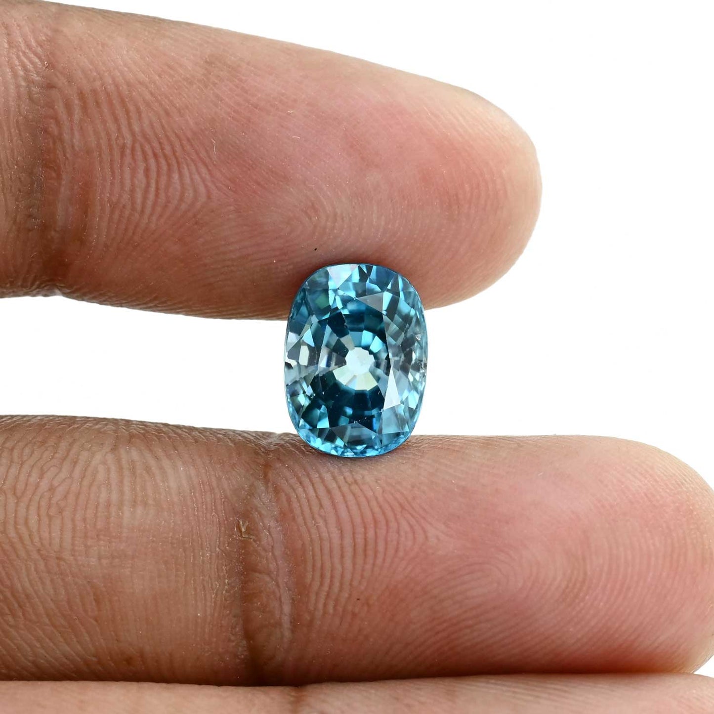 Blue Zircon 5.85 Carat
