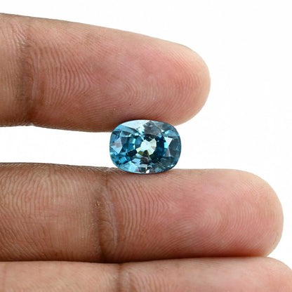 Blue Zircon 5.85 Carat
