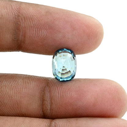 Blue Zircon 5.85 Carat