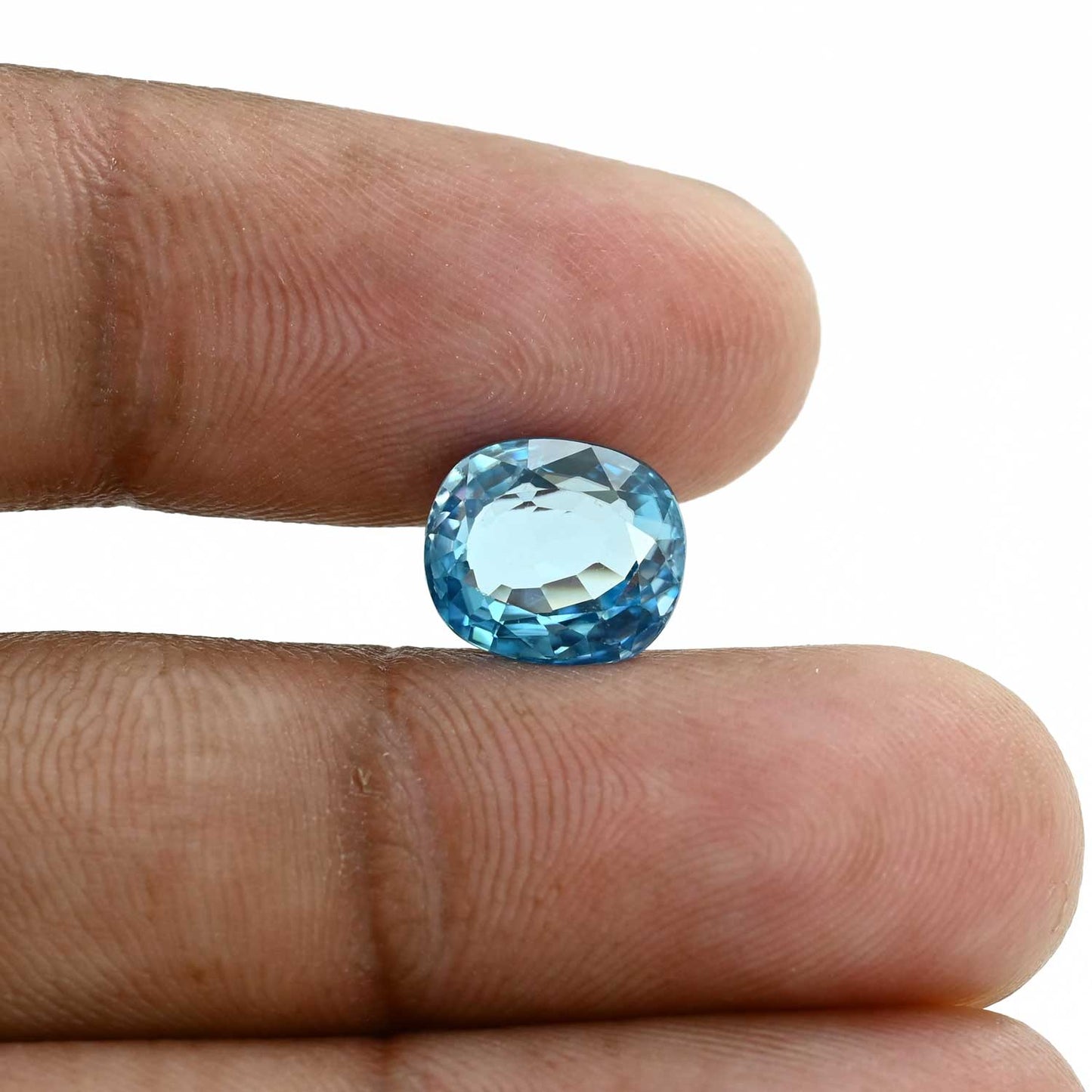 Blue Zircon 5.45 Carat