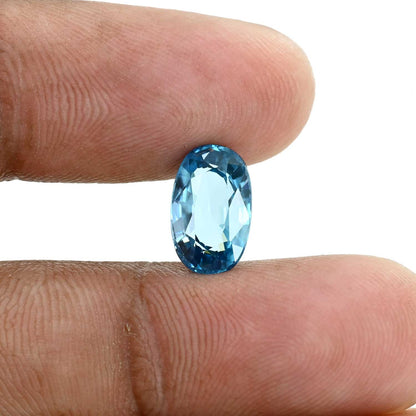 Blue Zircon 5 Carat