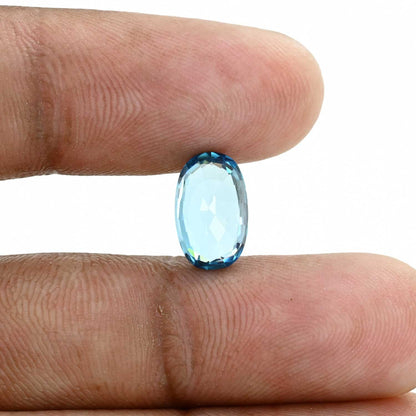 Blue Zircon 5 Carat