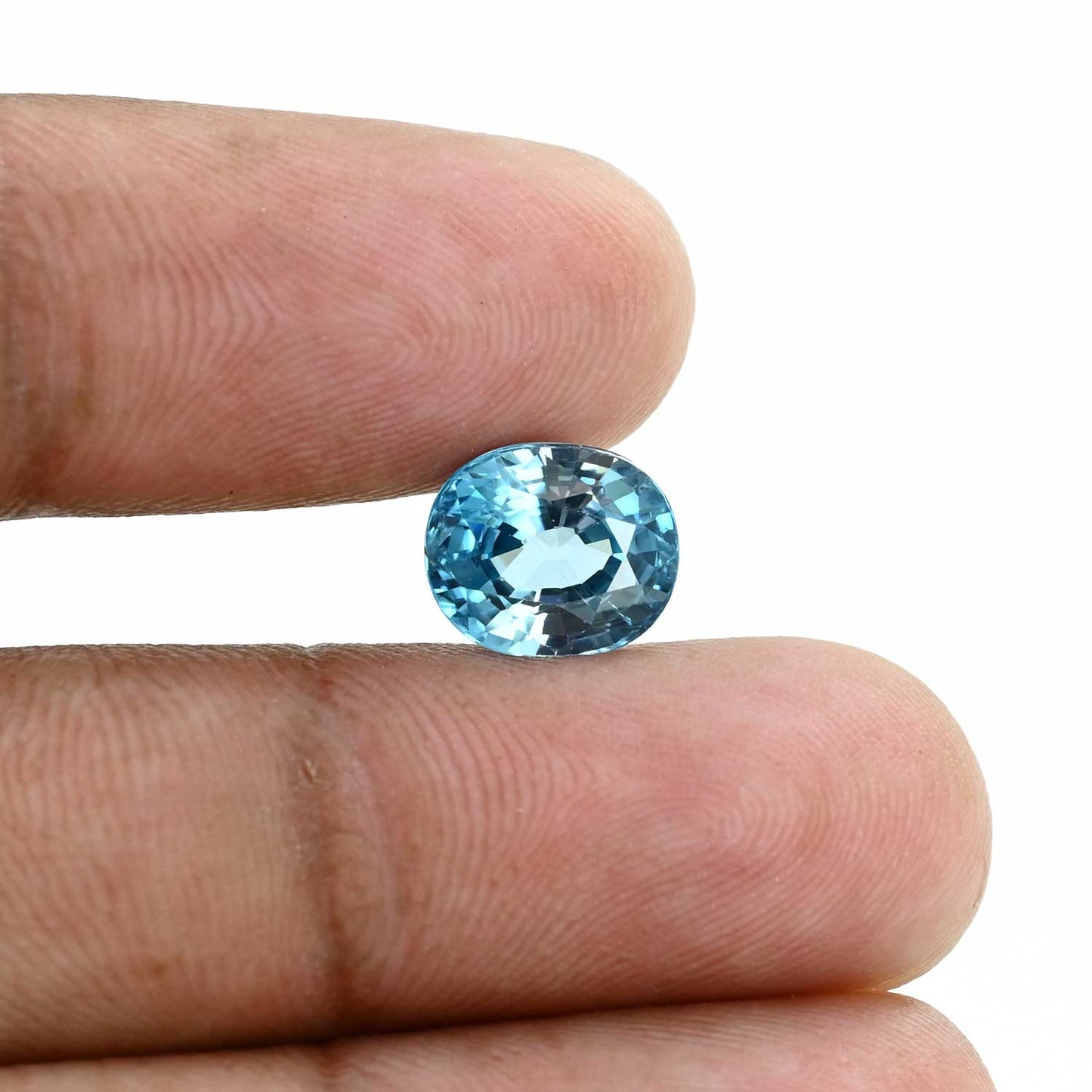 Blue Zircon 5.62 Carat