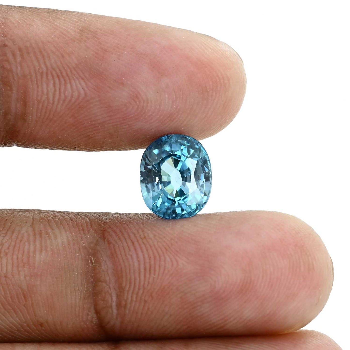 Blue Zircon 5.62 Carat