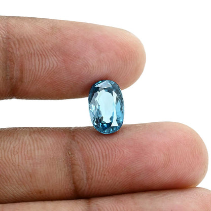 Blue Zircon 5.32 Carat