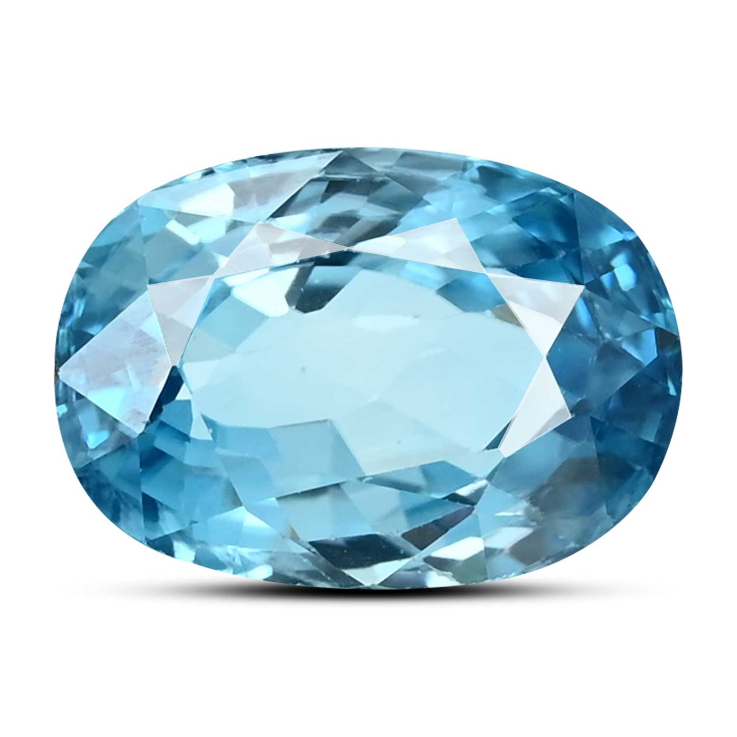 Blue Zircon 6.37 Carat