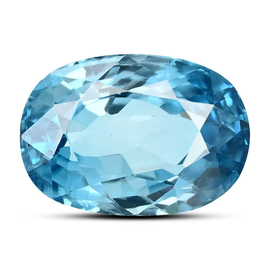 Blue Zircon 6.37 Carat