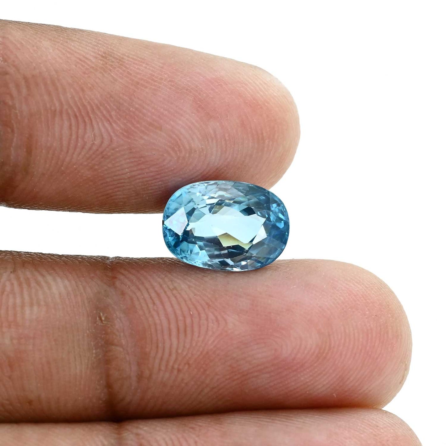 Blue Zircon 6.37 Carat