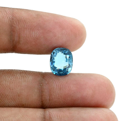 Blue Zircon 5.66 Carat