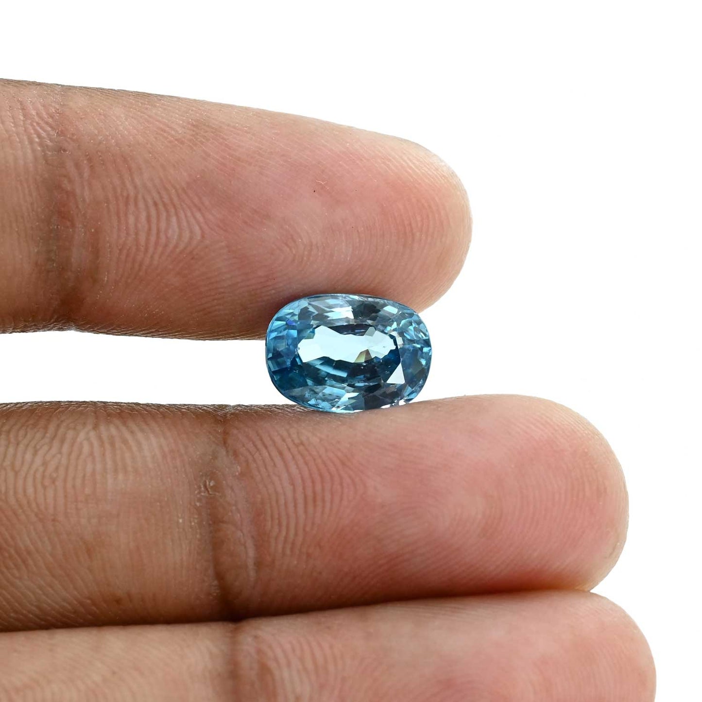 Blue Zircon 6.01 Carat