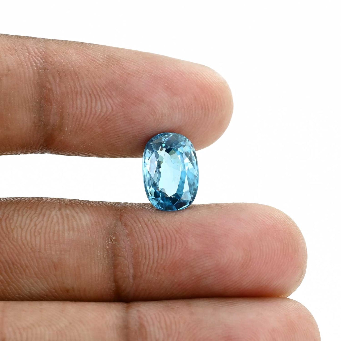 Blue Zircon 6.01 Carat