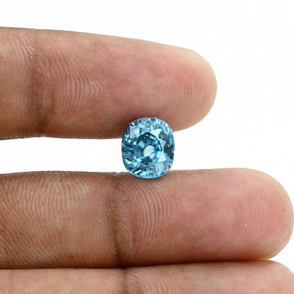 Blue Zircon 5.96 Carat