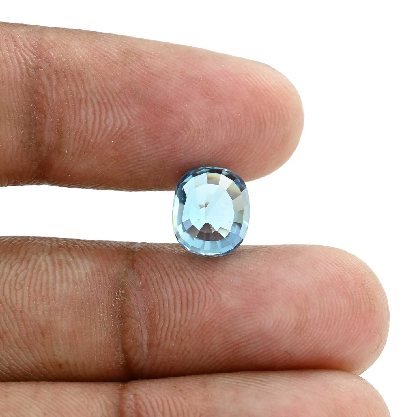 Blue Zircon 5.96 Carat