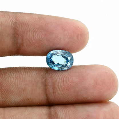 Blue Zircon 5.08 Carat
