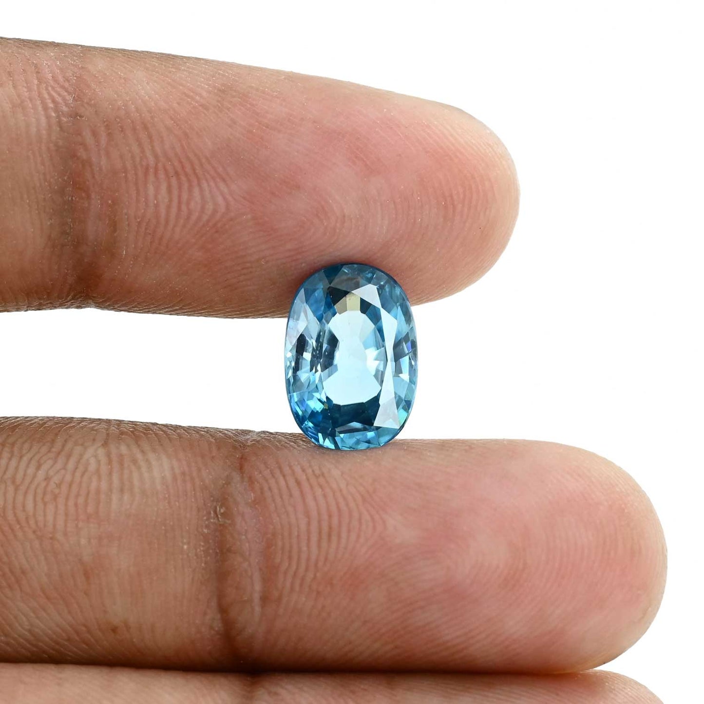 Blue Zircon 5.47 Carat
