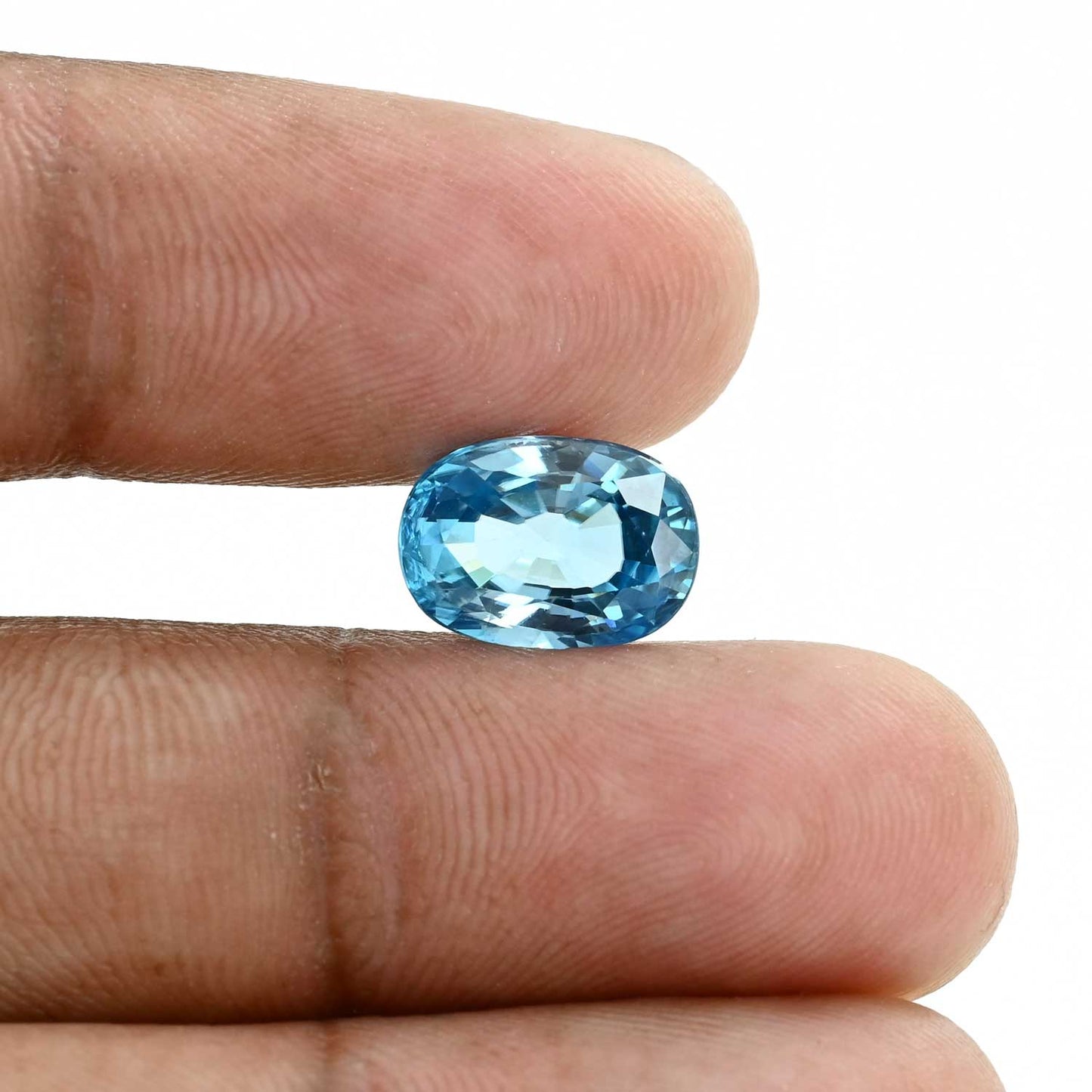 Blue Zircon 5.47 Carat
