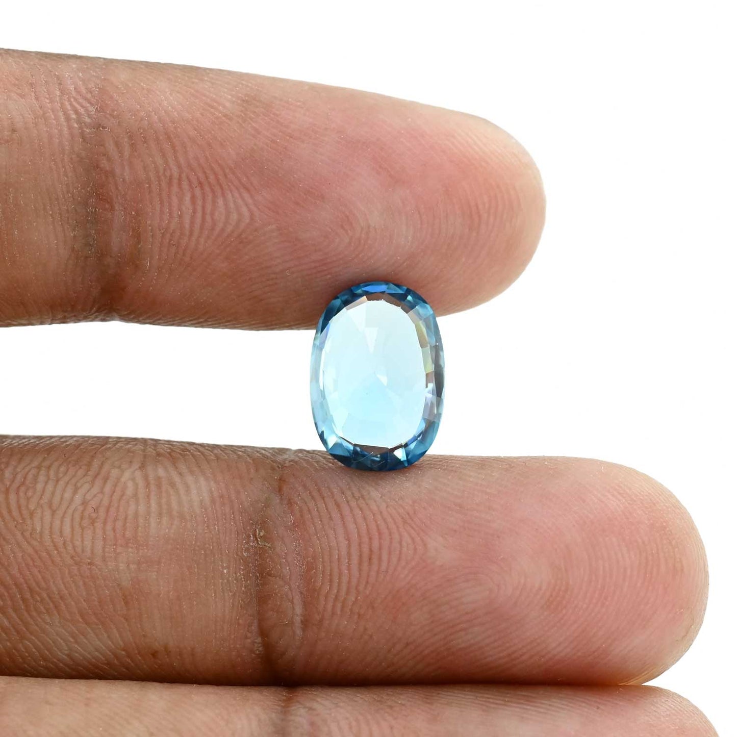 Blue Zircon 5.47 Carat