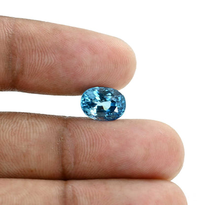 Blue Zircon 5.52 Carat