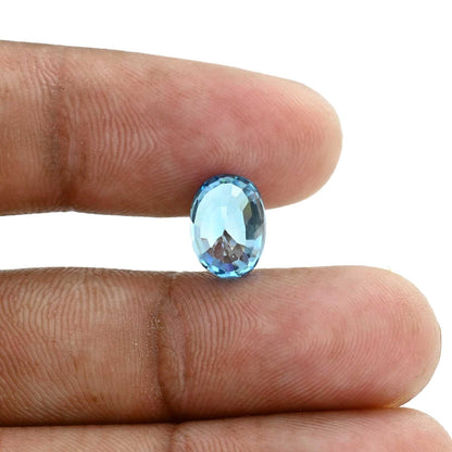 Blue Zircon 5.52 Carat