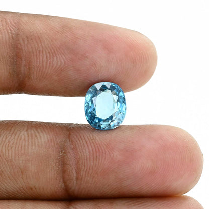 Blue Zircon 5.57 Carat