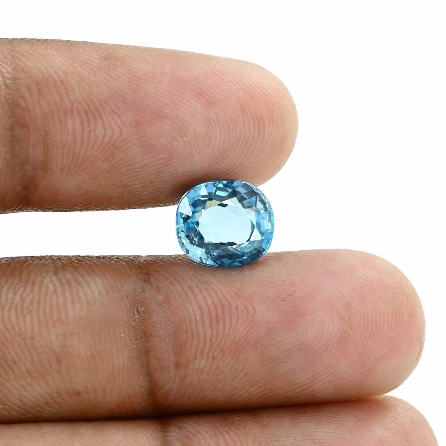 Blue Zircon 5.57 Carat