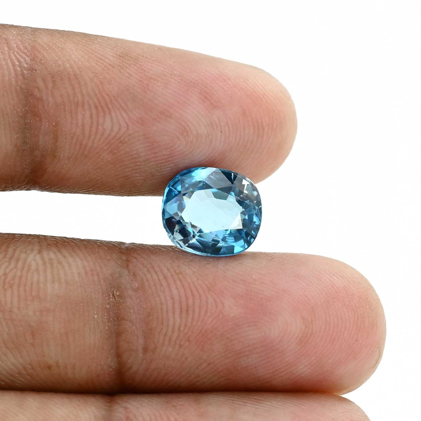 Blue Zircon 5.66 Carat