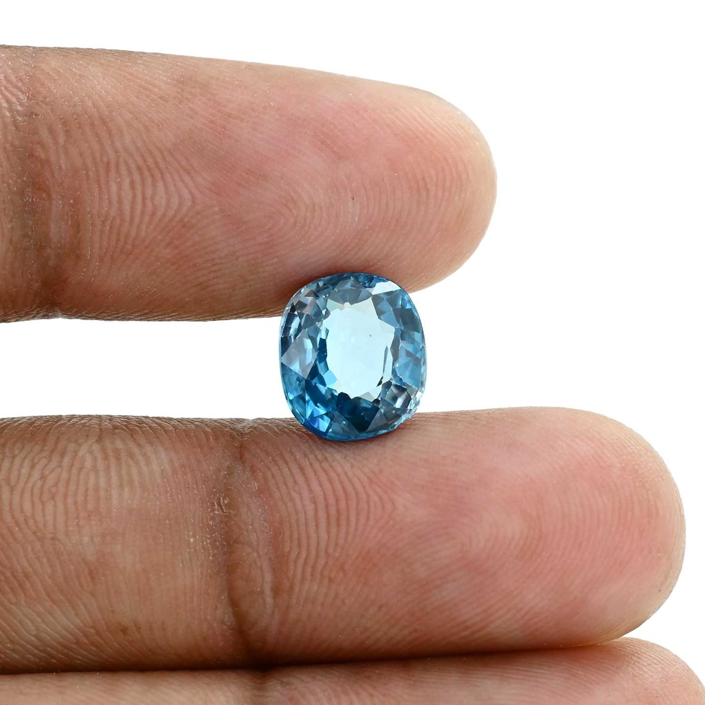 Blue Zircon 5.66 Carat